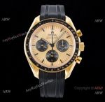 Omega Speedmaster Moonwatch Moonshine Gold 42mm Watch Super Clone